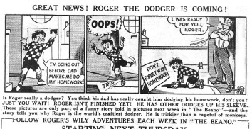 Beano Superstars - Roger the Dodger, Roger The Dodger